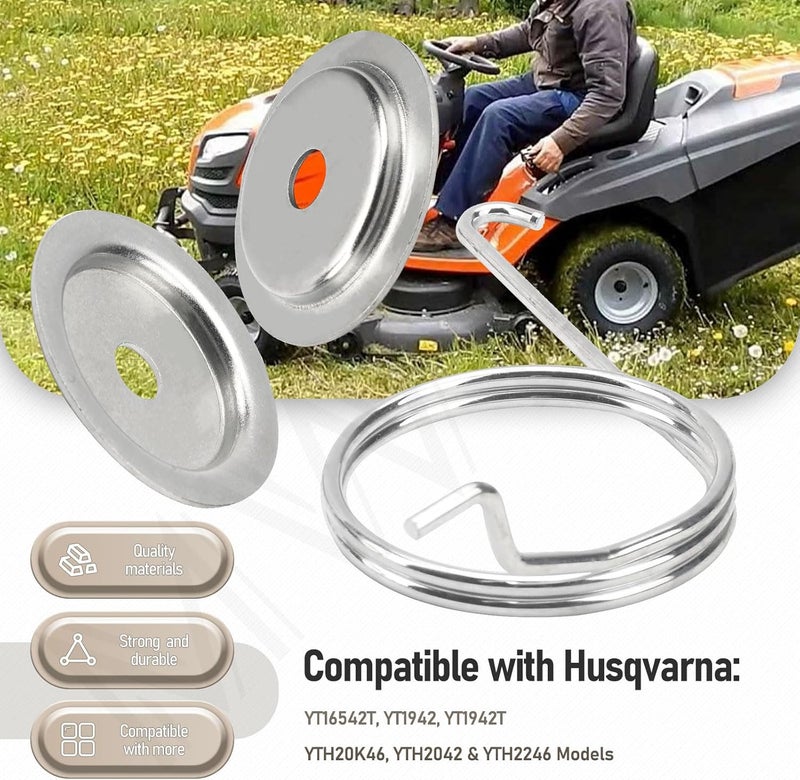 MWEDP 532199471 532199478/532199470 مجموعة ذراع الفرامل LH & RH متوافقة مع نماذج جزازة Husqvarna AYP Craftsman Poulan، تحل محل 199478 532199477 400132 532400132 - Image 4